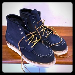 Red Wing Heritage Navy boots